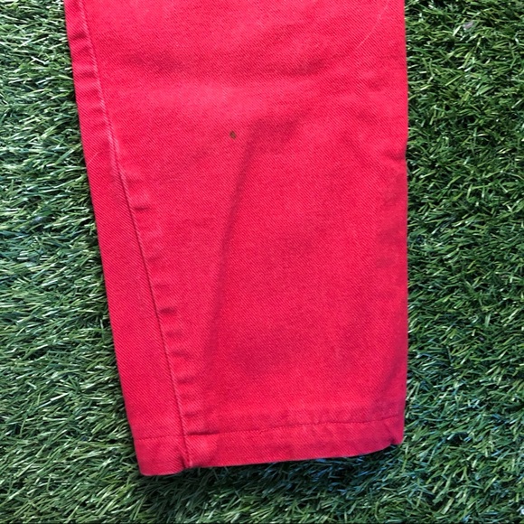 Vintage red Bongo high waisted straight leg jeans - Picture 11 of 14